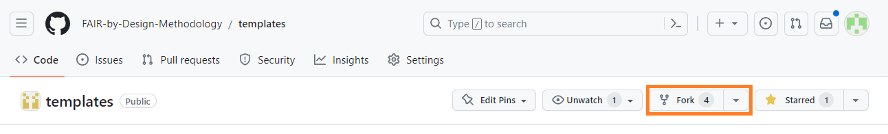 Forking the Templates Repository