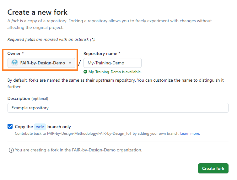 Fork Owner Selection
