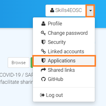 Zenodo Profile Settings