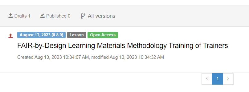Zenodo Draft Deposit